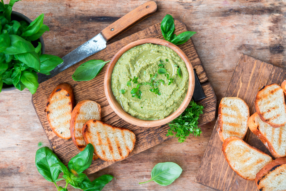From the Heart Smart Pantry White Bean Pesto Dip